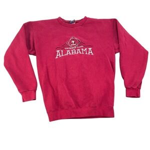 Vintage Crimson‎ Tide Alabama Crimson Sweatshirt Crewneck Pullover Men's Size M